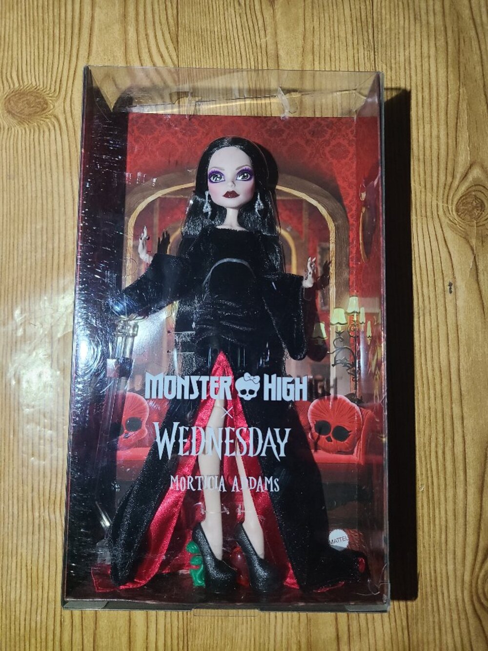 "Morticia Adams" Monster High X Wednesday Doll